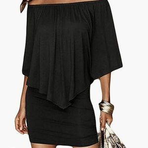 Off the shoulder bodycon dress
